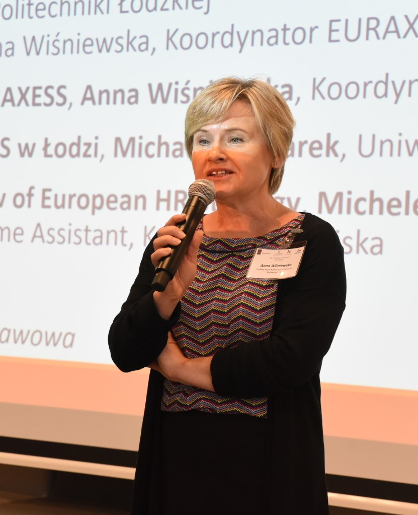 Anna Wiśniewska koordynatorka sieci EURAXESS Polska