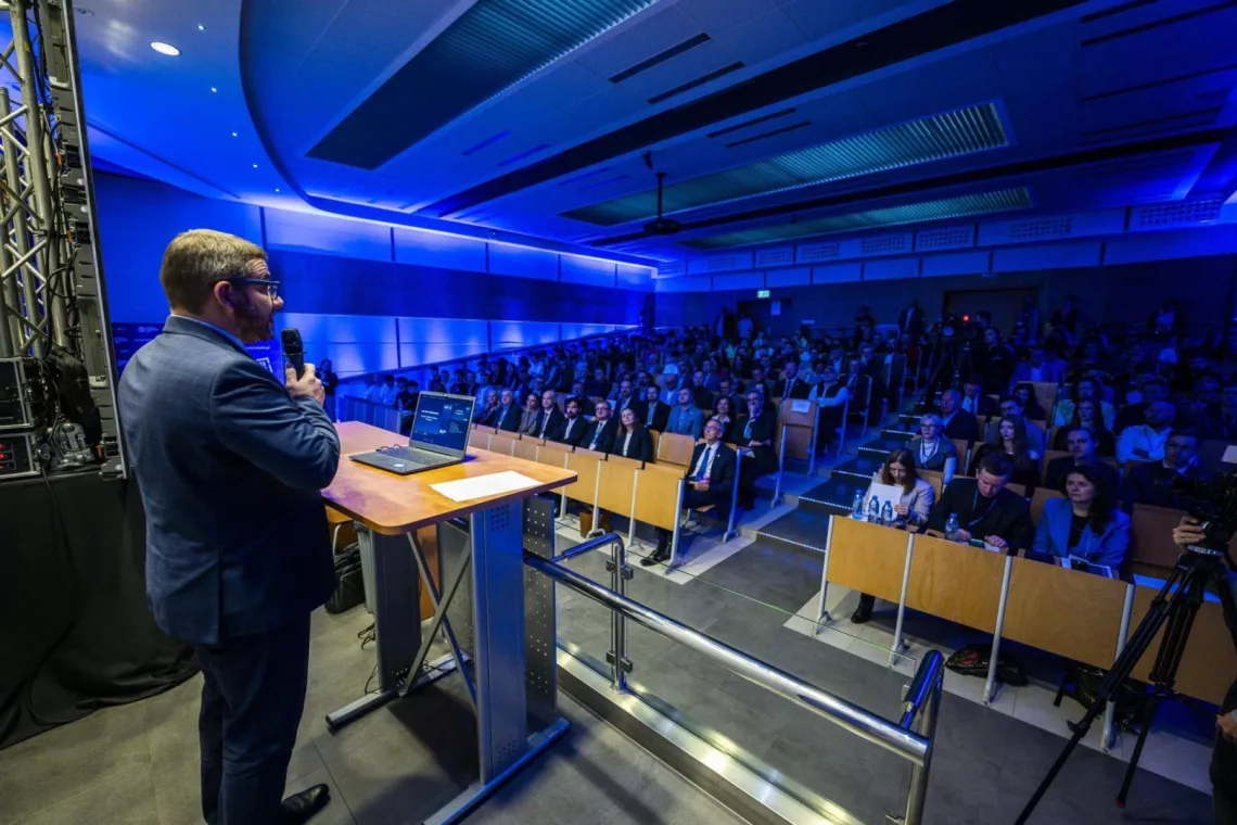 Otwarcia ŁDI dokonał prorektor ds. rozwoju prof. Adam Wojciechowski