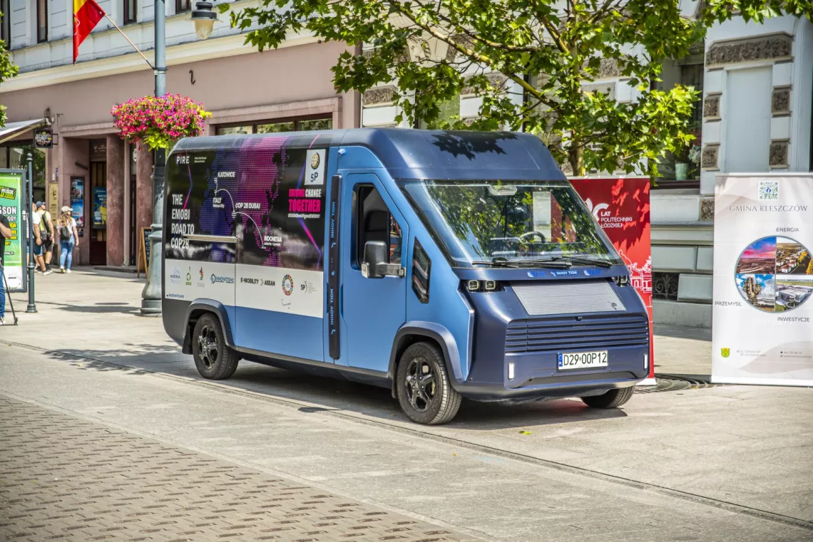 eVan w 100% polski samochód elektryczny 