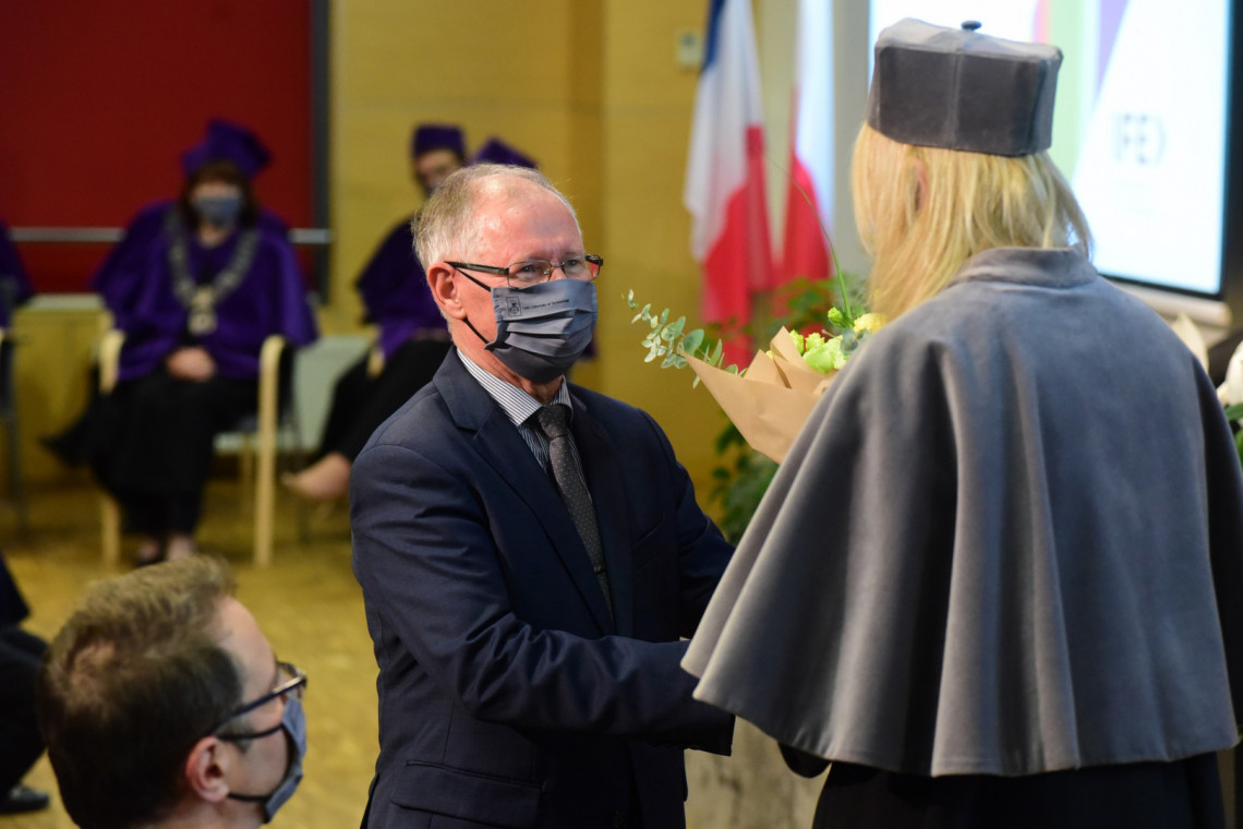 Oficjalne pożegnanie ustępującego rektora, prof. Sławomira Wiaka
