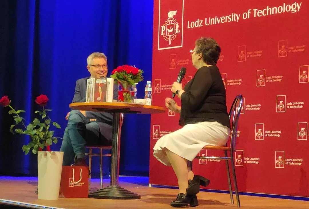 Maciej Klimarczyk w rozmowie z gospodynią CzFK prof. Anną Jeremus-Lewandowską