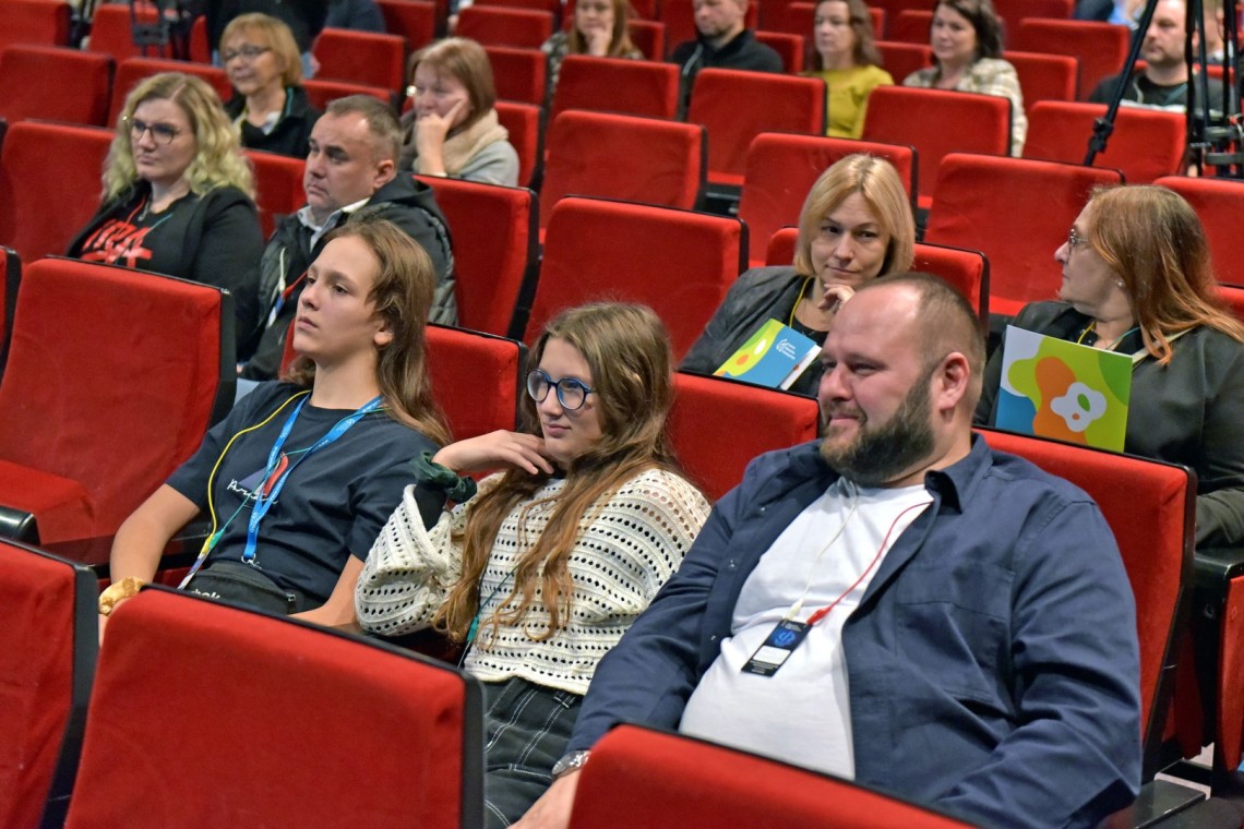 Uczestnikami konferencji były osoby, które uzyskały grant w projekcie CMI