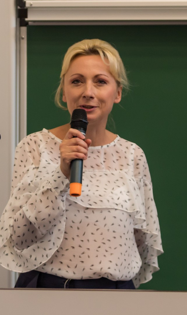 Organizatorka wydarzenia dr inż. Agnieszka Niedziałkowska