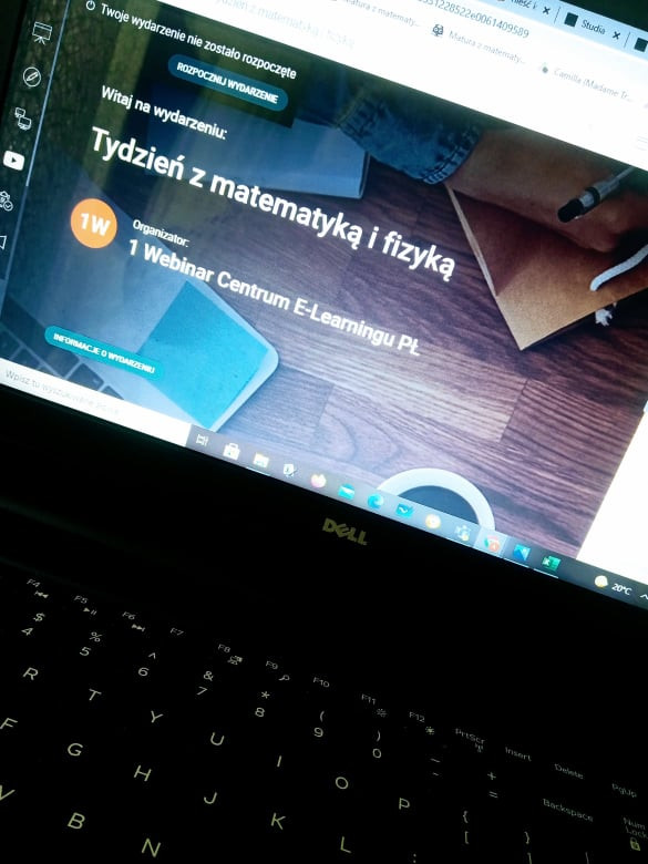 Tydzień z matematyki i fizyki odbył się on line