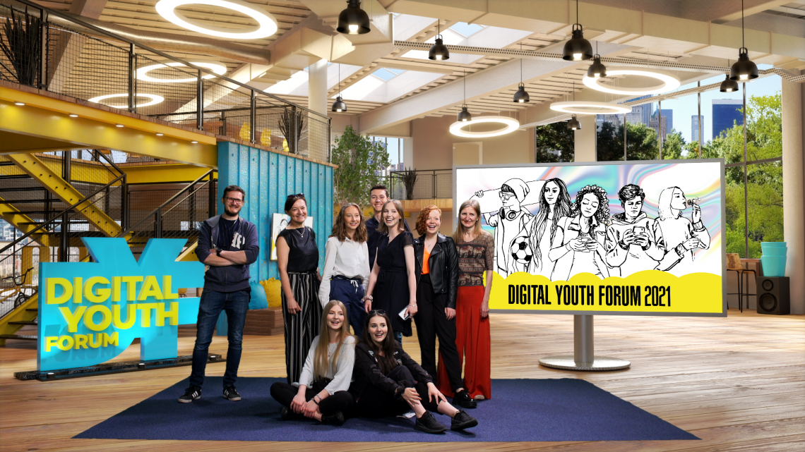 Wolontariusze ŁUD wystąpili na Digital Youth Forum