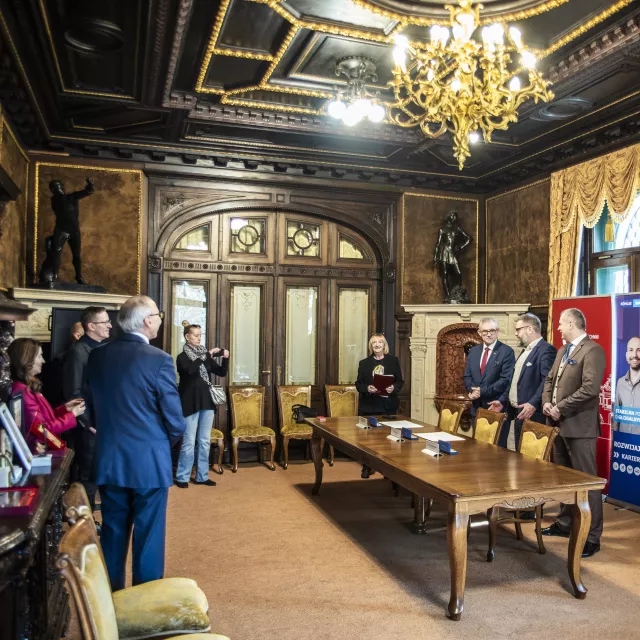 Uroczystość w rekoracie