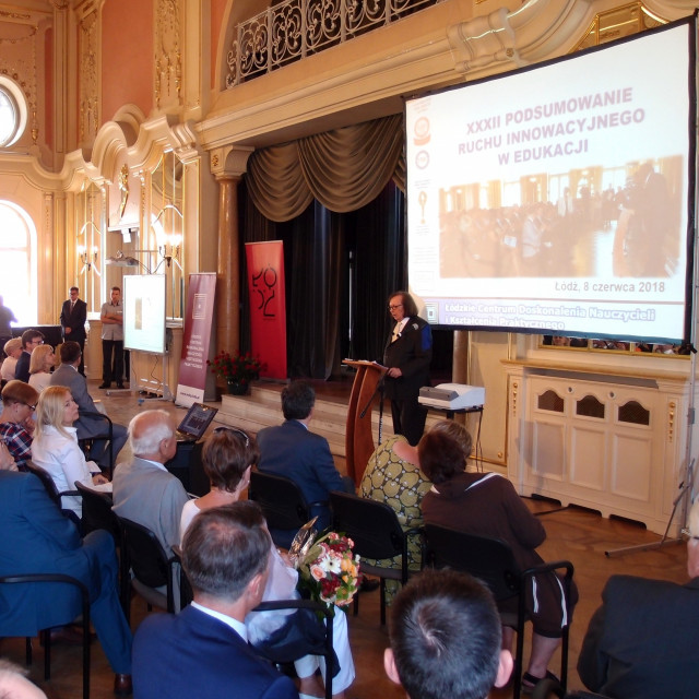 Gala dorocznego Podsumowania Ruchu Innowacyjnego w Edukacji odbyła się w Pałacu Poznańskiego