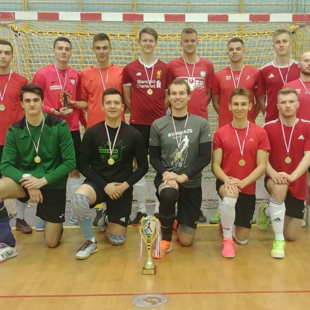 Akademiccy mistrzowie województwa łódzkiego w futsalu