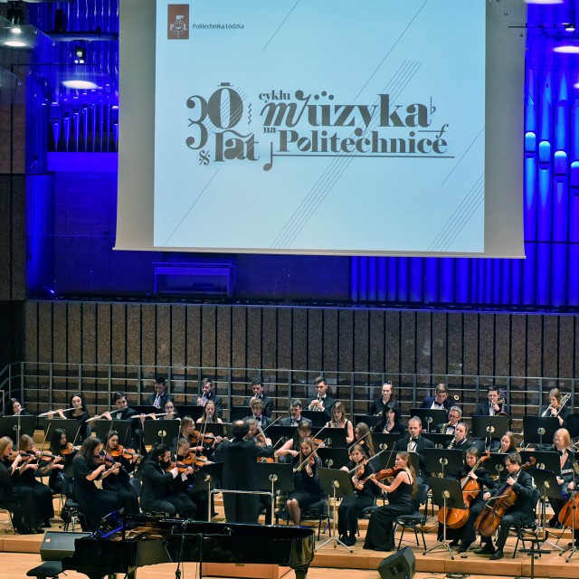 Koncert otworzył występ Akademickiej Orkiestry Politechniki Łódzkiej