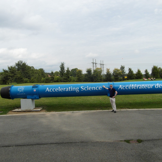 Michał Maciejewski w CERN